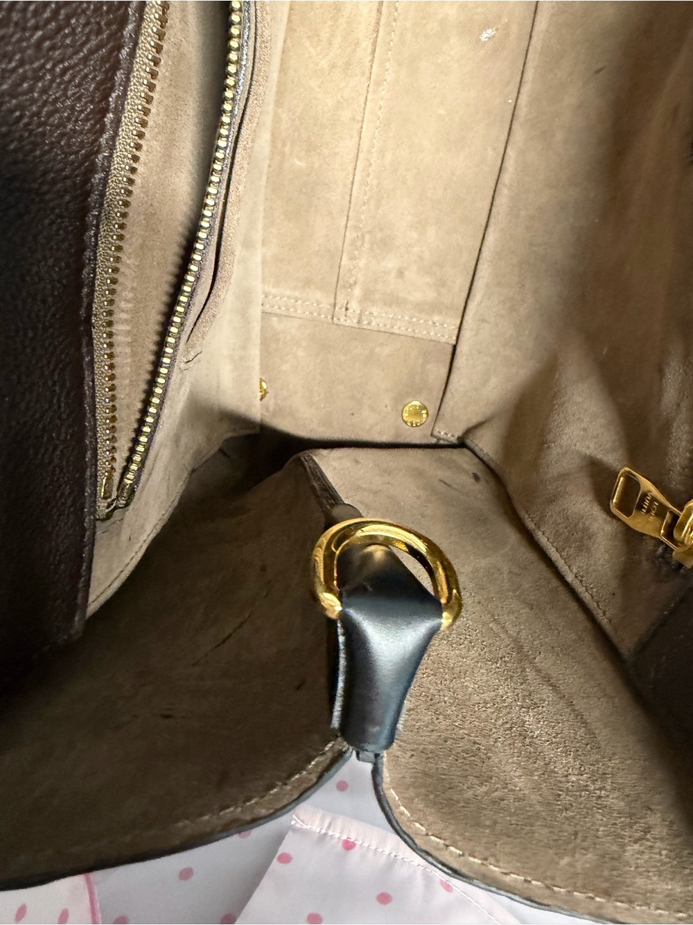 Louis Vuitton W Tote PM Brown Canvas/Leather - Picture 9 of 16